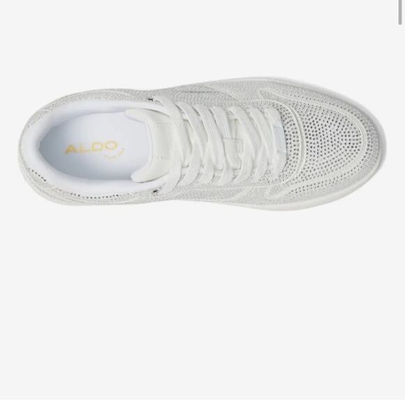 ALDO white Retroact Sneakers - Picture 4 of 11